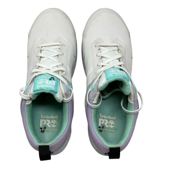 Timberland PRO Composite Toe Sneakers 8.5 White Overdrive Grey  Safety - Picture 9 of 14